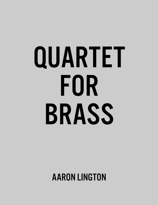 Quartet for Brass